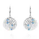 Orphelia® 'Babette' Women's Sterling Silver Drop Earrings - Silver ZO-7504