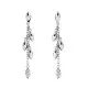 Orphelia® 'Loana' Women's Sterling Silver Drop Earrings - Silver ZO-7505