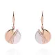 Orphelia® 'Moragene' Women's Sterling Silver Drop Earrings - Rose ZO-7506/RG