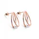 Orphelia® 'Heloise' Damen Sterling Silber Ohrstecker - Rosé ZO-7509