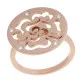 Orphelia® Dames Zilver 925 925 Ring (sieraad) - Rosékleurig ZR-7079/1