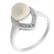 Orphelia® Women's Sterling Silver Ring - Silver ZR-7115