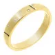Orphelia® Women's Sterling Silver Ring - Gold ZR-7130/G