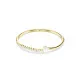 Swarovski 'Mesmera Attract' Women's Gold Plated Metal Bracelet - Gold 5761638