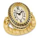 Bulova Analogue 'Art Deco Ring' Women's Watch 97L188