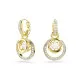 Swarovski® 'Hyperbola Spin' Women's Gold Plated Metal Drop Earrings - Gold 5738249