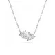 Swarovski® 'Attract Soul' Women's Base Metal Necklace - Silver 5517117