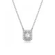 Swarovski® 'Millenia' Women's Base Metal Pendant - Silver 5599177