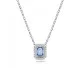 Swarovski® 'Millenia' Dames Metaal Collier - Zilverkleurig 5614926