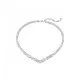 Swarovski® 'Mesmera' Women's Base Metal Necklace - Silver 5665242