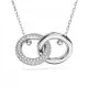 Swarovski® 'Dextera' Women's Base Metal Necklace - Silver 5670251