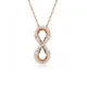 Swarovski® 'Hyperbola' Dames Collier - Rosékleurig 5677623