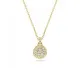 Swarovski® 'Meteora' Dames Collier - Goudkleurig 5683443