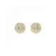 Swarovski® 'Meteora' Dames Oorknoppen - Goudkleurig 5683444