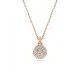 Swarovski® 'Meteora' Dames Collier - Rosékleurig 5683450