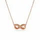 Swarovski® 'Hyperbola' Dames Verguld Metaal Collier - Rosékleurig 5684084