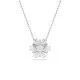 Swarovski® 'Idyllia' Dames Metaal Collier - Zilverkleurig 5691484