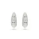Swarovski® 'Sublima' Women's Base Metal Drop Earrings - Silver 5692107