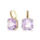 Swarovski 'Millenia' Women's Gold Plated Metal Drop Earrings - Gold 5759990