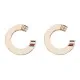 Tommy Hilfiger® Women's Stainless Steel Stud Earrings - Rosegold 2780467