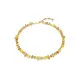 Swarovski® 'Gema' Damen Verchromtem Metall Halsband - Gold 5718071