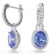 Swarovski® 'Constella' Dames Metaal Oorhangers - Zilverkleurig 5671817