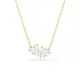Swarovski® 'Mesmera' Dames Verguld Metaal Collier - Goudkleurig 5733475