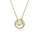 Swarovski® 'Hyperbola spin' Dames Verguld Metaal Collier - Goudkleurig 5738248