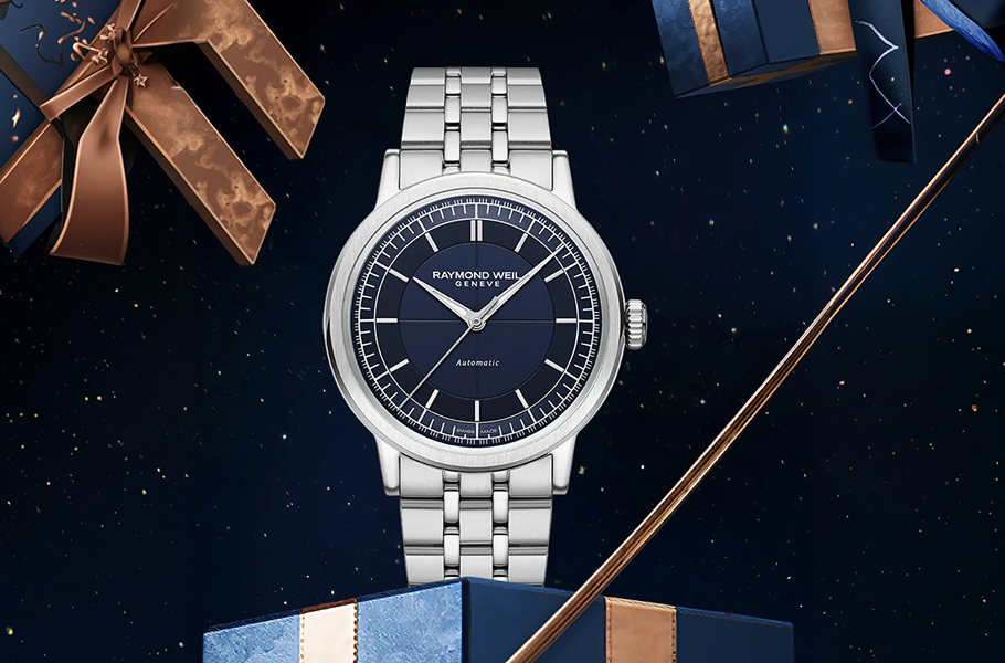 Classic men’s watch gift – timeless stainless-steel watch for elegant style.