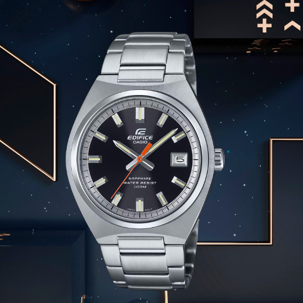 Classic men’s watch gift under $150 – timeless stainless-steel style