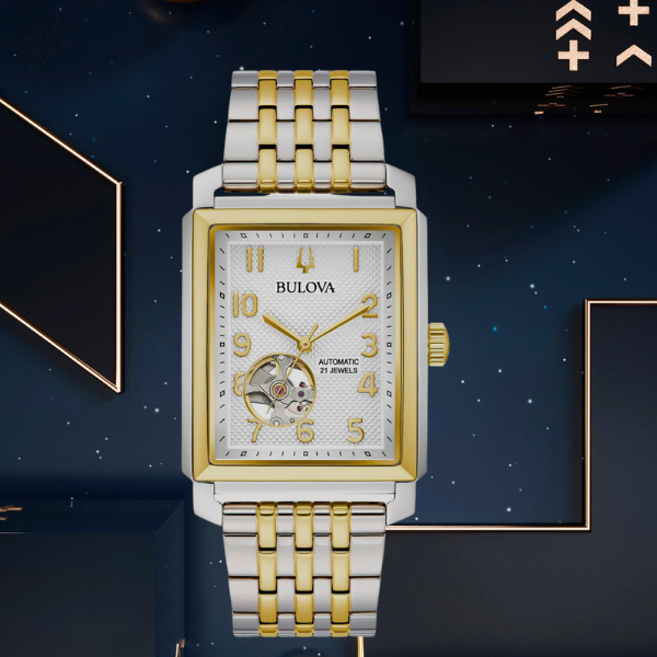 Luxury men’s watch gift $300 to $600 – elegant gold-tone timepiece